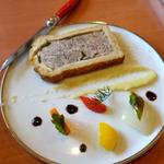 豚・鴨のパテアンクルート りんごと生姜のピューレ(フランス惣菜と串カツ marbrade)
