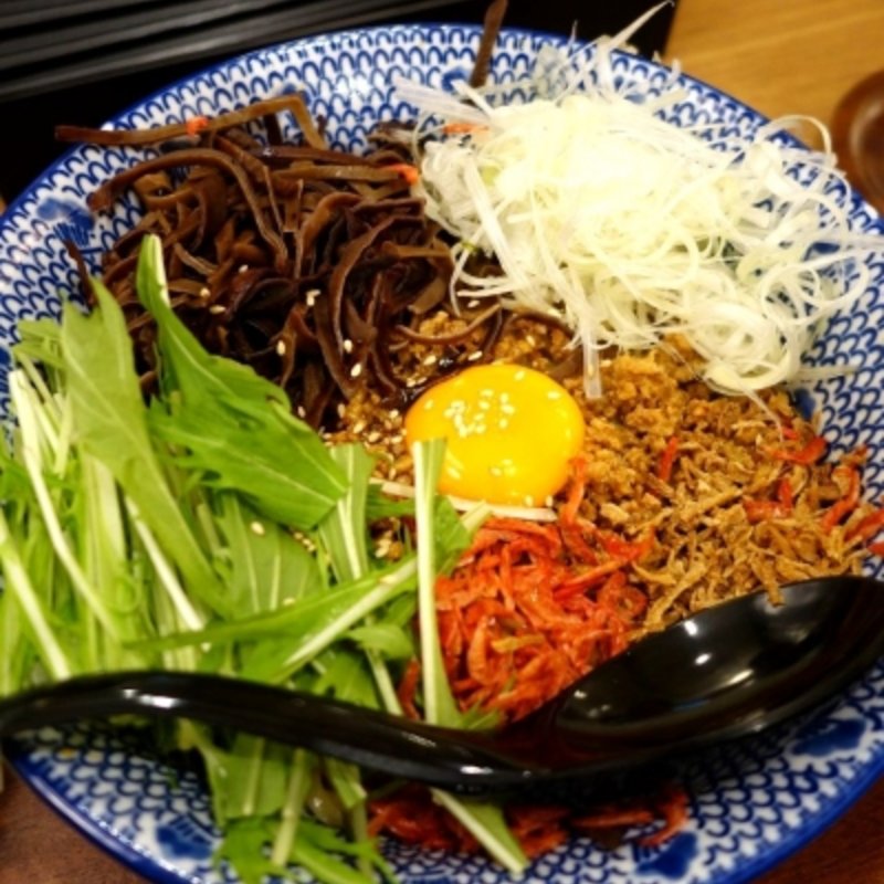 海老まぜそば(麺処直久 新栄店)