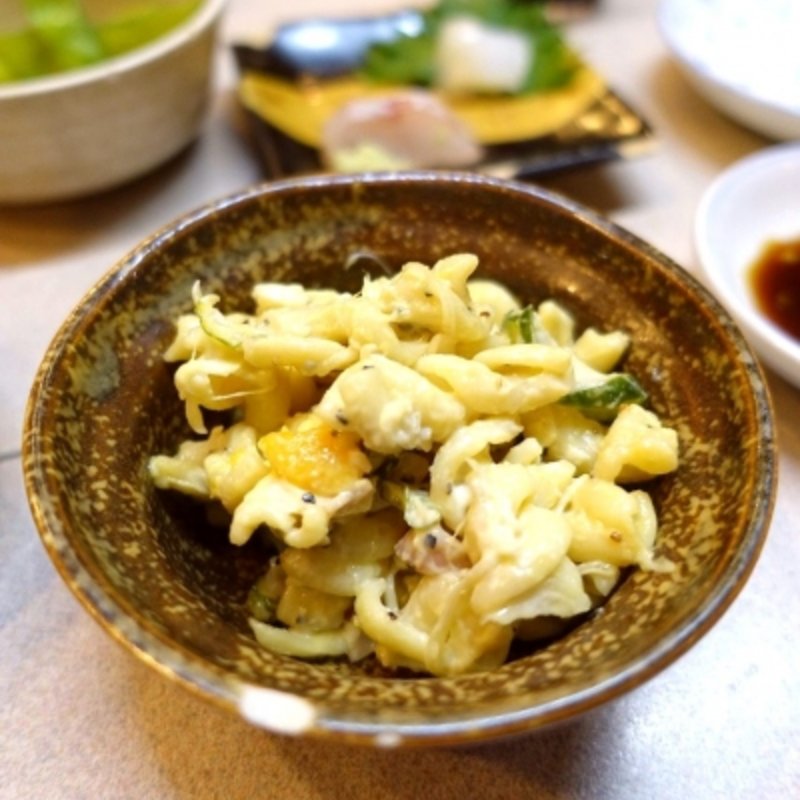 マカロニサラダ(名古屋の立ち呑み 大安)