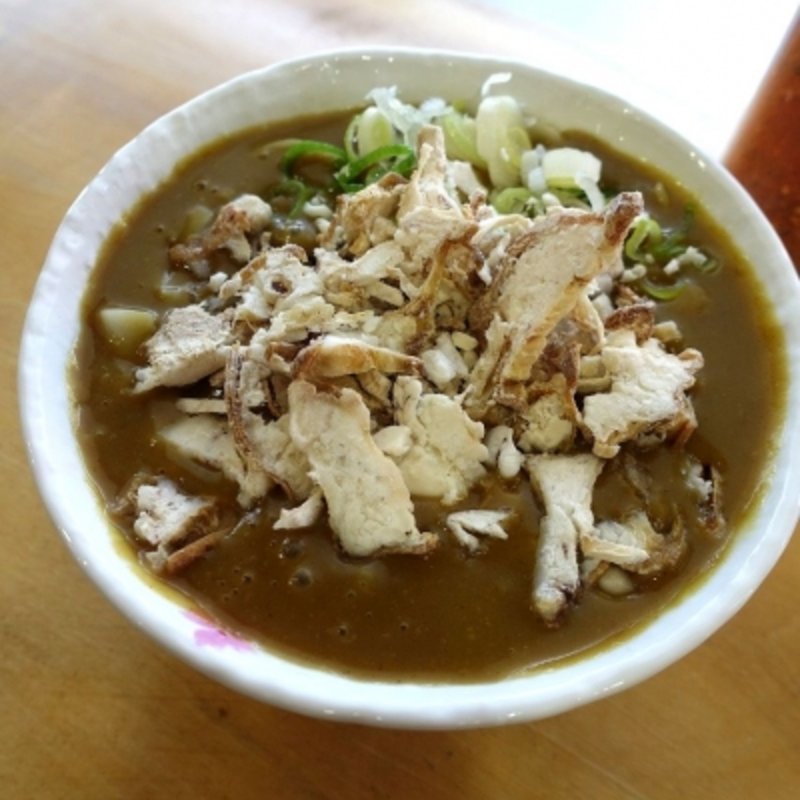 かすカレーうどん(角昌)