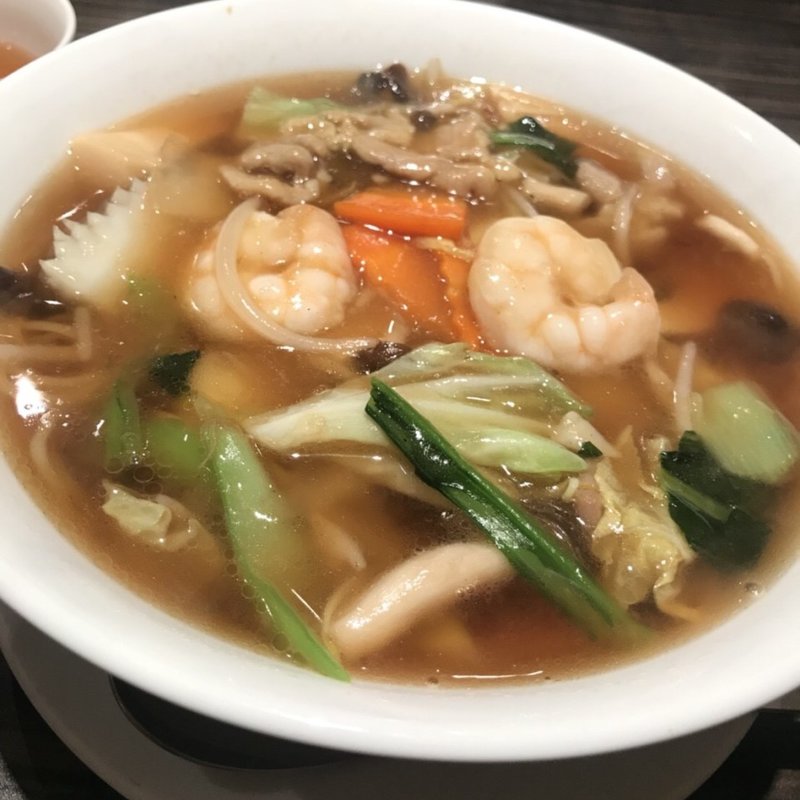 五目つゆそば(ロプノール 浦和店)