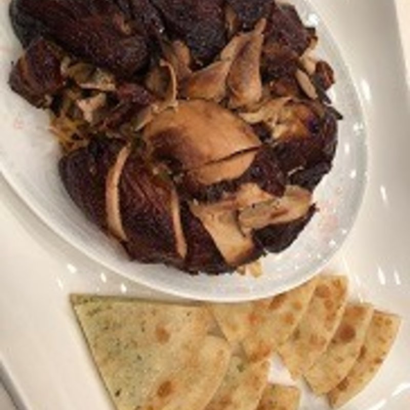 若鶏のスモーク香り姿揚げ　葱油餅とご一緒に(フォーポイントバイシェラトン函館)