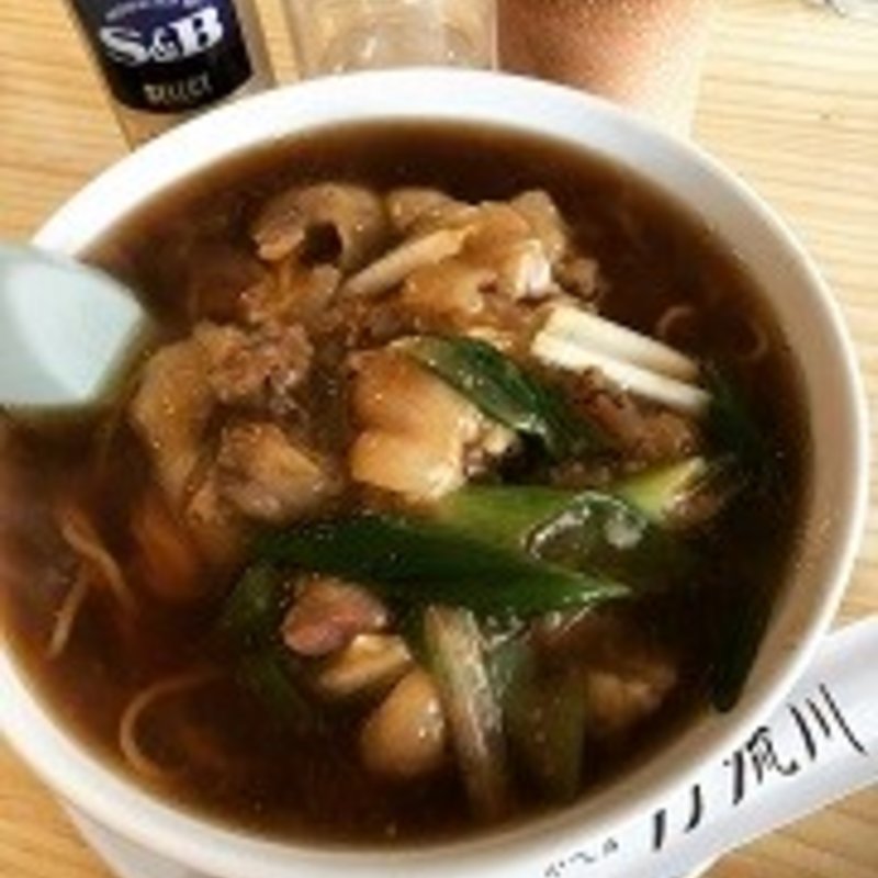 豚足ラーメン(中国料理 沙流川)