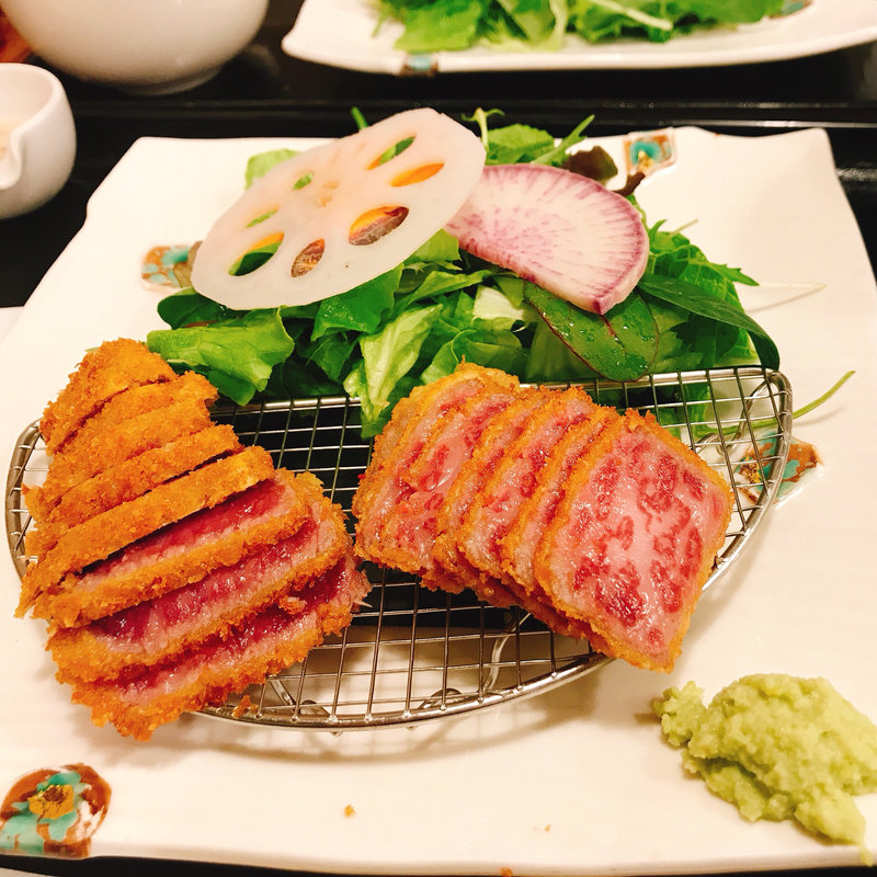 な（霜降り黒毛和牛）(牛かつあおな 渋谷3丁目店 )