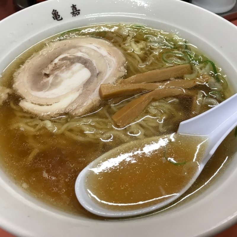 ラーメン(佐野らーめん 亀嘉 （かめよし）)