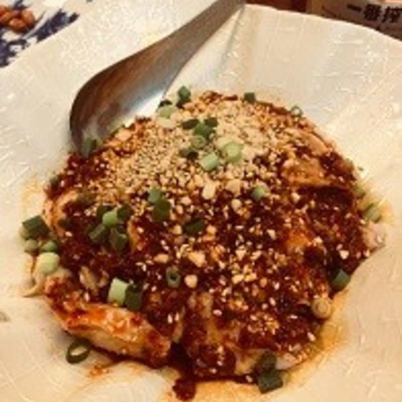 四川風鶏の冷菜（口水鶏）(四川DINING 望蜀瀘)