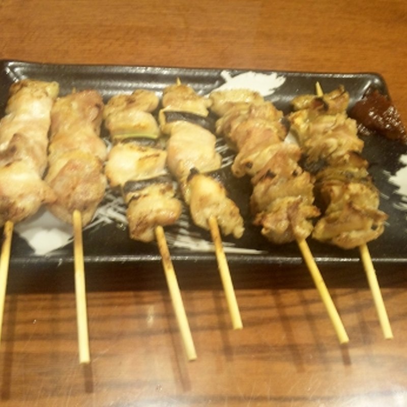やきとり（もも、ねぎま、かわ）(春田屋)