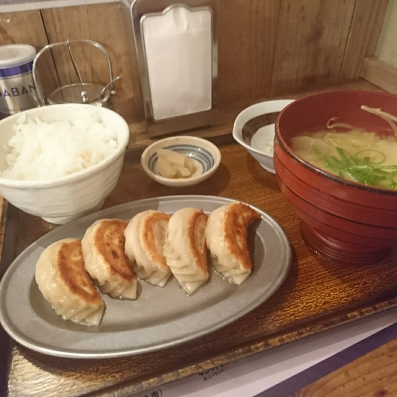 餃子定食(SAPPORO餃子製造所 すすきの店)