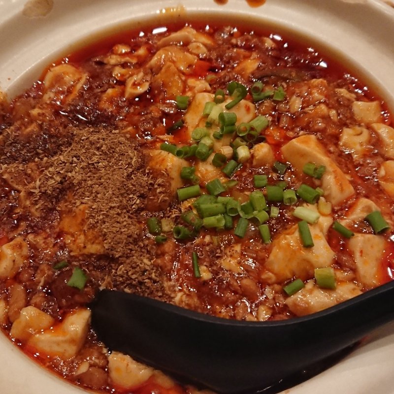 A.麻婆豆腐定食(張家 大崎店 （チョウヤ）)