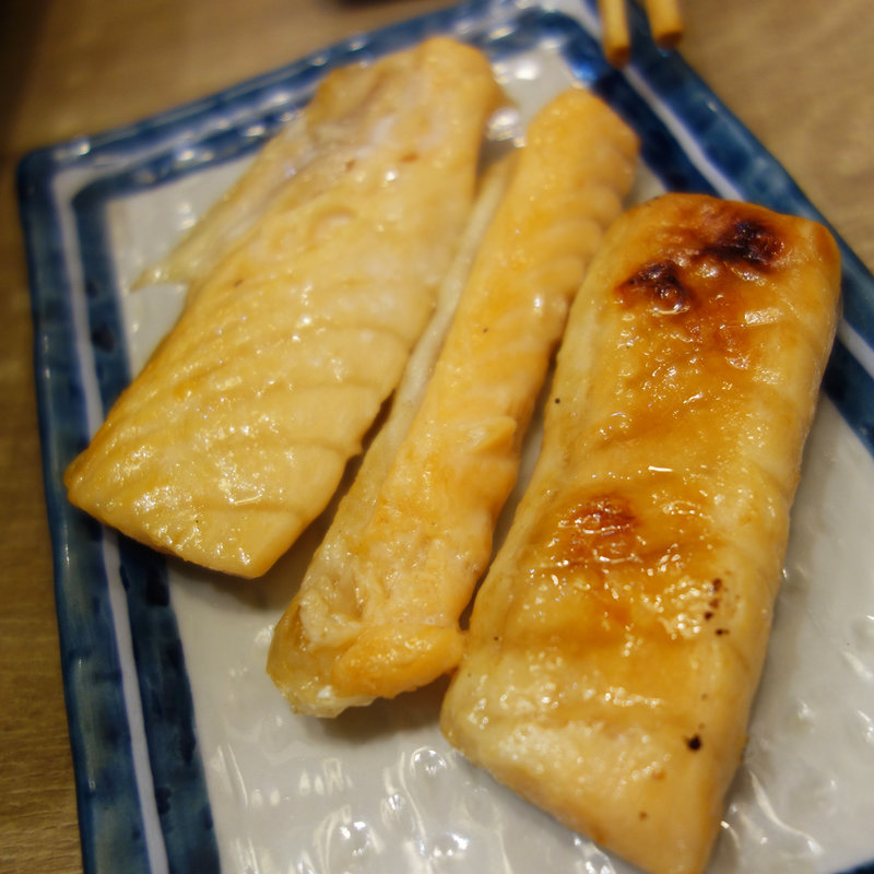 サーモンのはらす焼(磯丸水産 中洲川端店)
