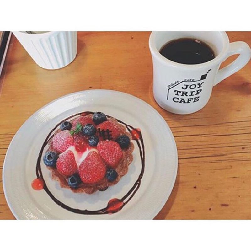 季節のタルト(ジョイトリップカフェ)