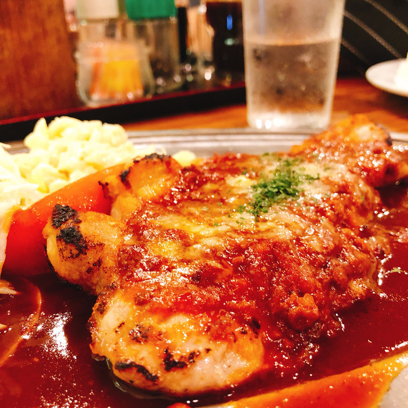 豚ロースのボローニャ風(洋食 大吉)