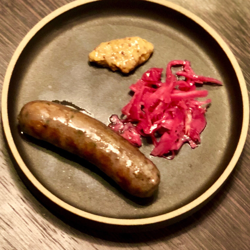 自家製ソーセージ（イノシシ）(情熱の千鳥足CARNE（カルネ）)