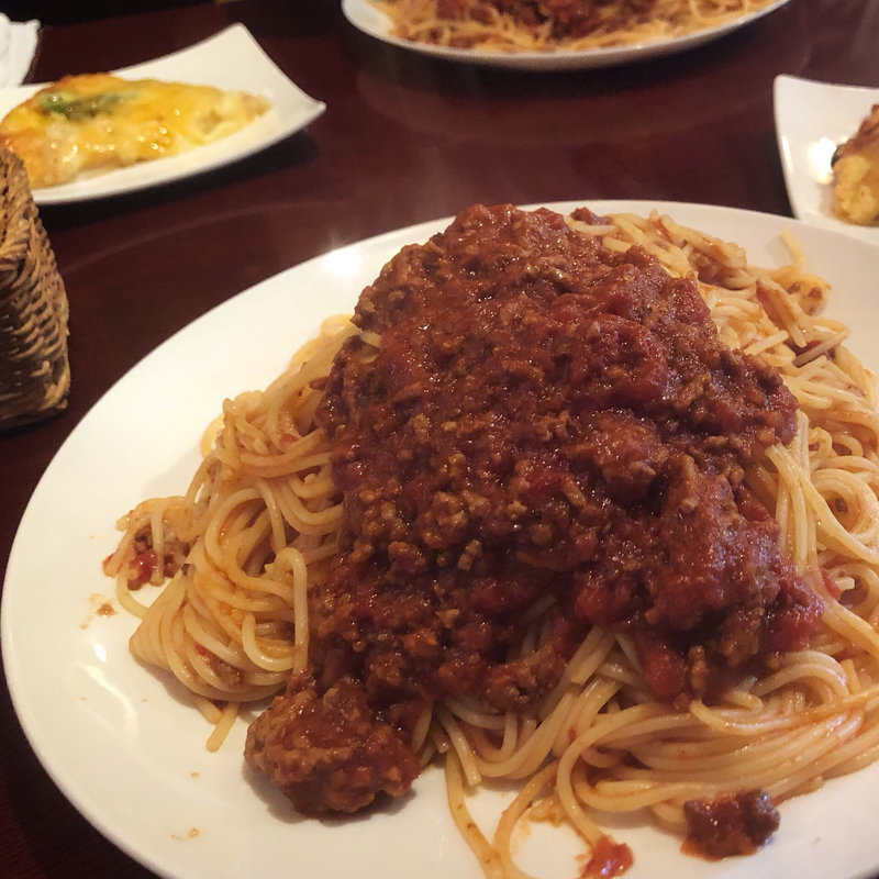 ボロネーゼ大盛り(ふらんこ)