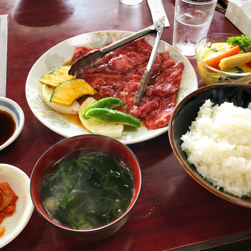 カルビコース(お食事処　じゃんじゃん)