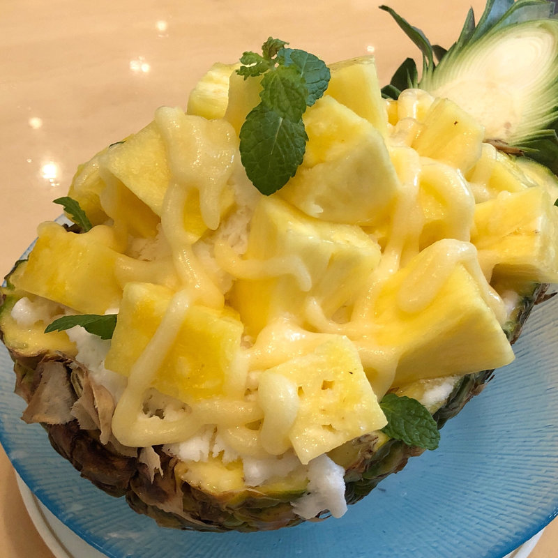 パイナップルボード(ティーラウンジ「ファウンテン」 ホテル日航大阪)