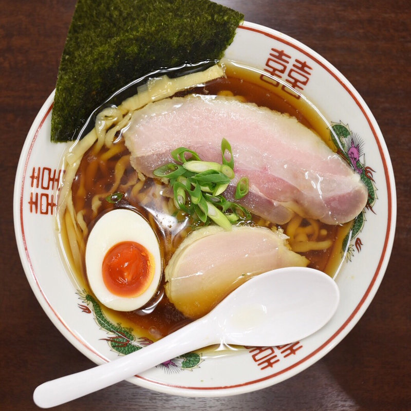 手もみ鶏中華そば(麺や 睡蓮)