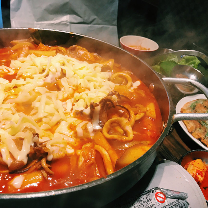 海鮮チーズダッカルビ(プングム 3号店)