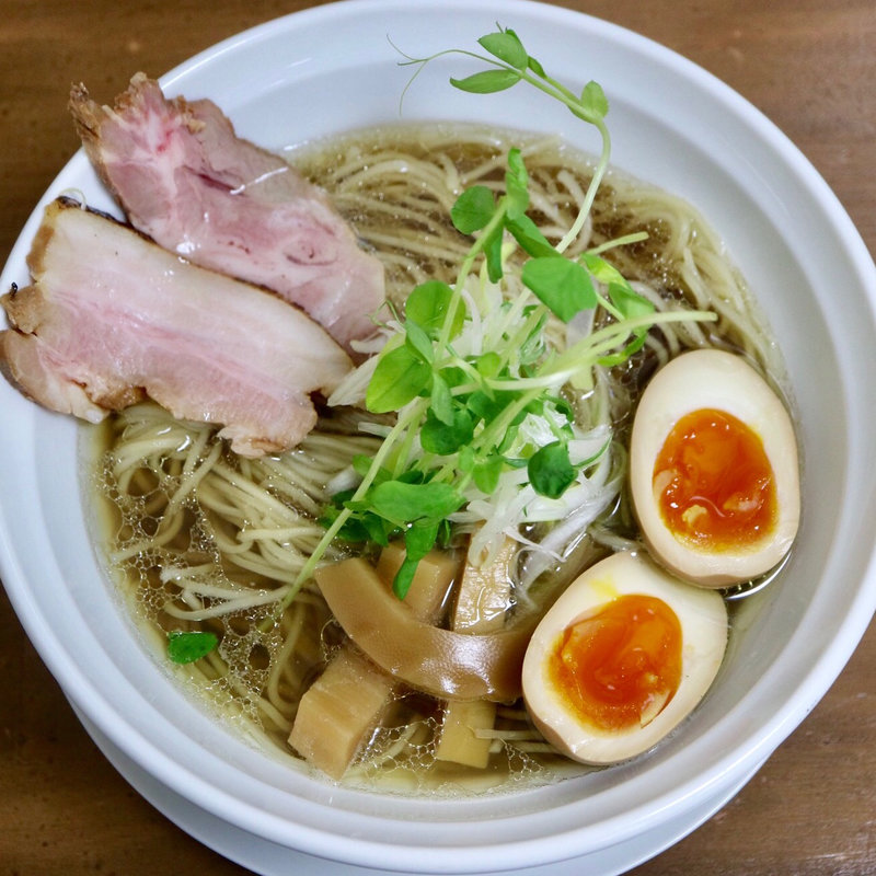 イカ煮干中華そば(麺匠 なか巌)