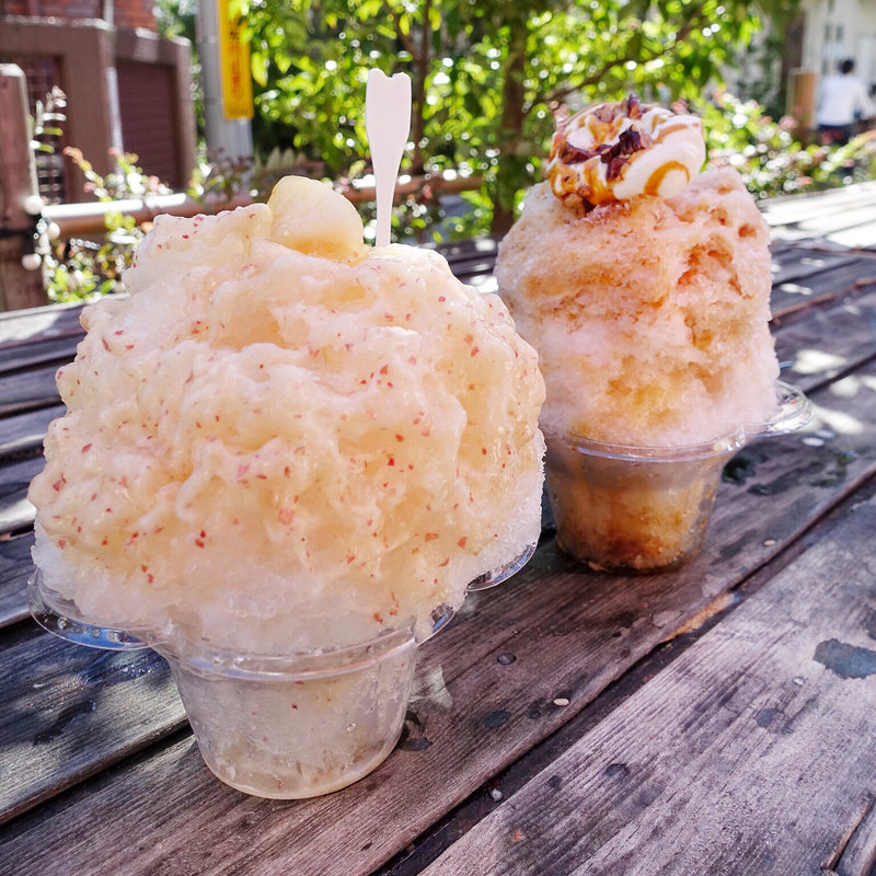 白桃 塩キャラメル(氷屋ぴぃす )