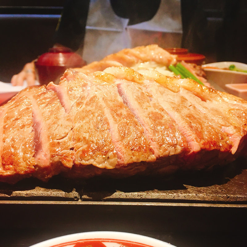 厚切りがっつん！ステーキセット(ステーキハウス大膳)