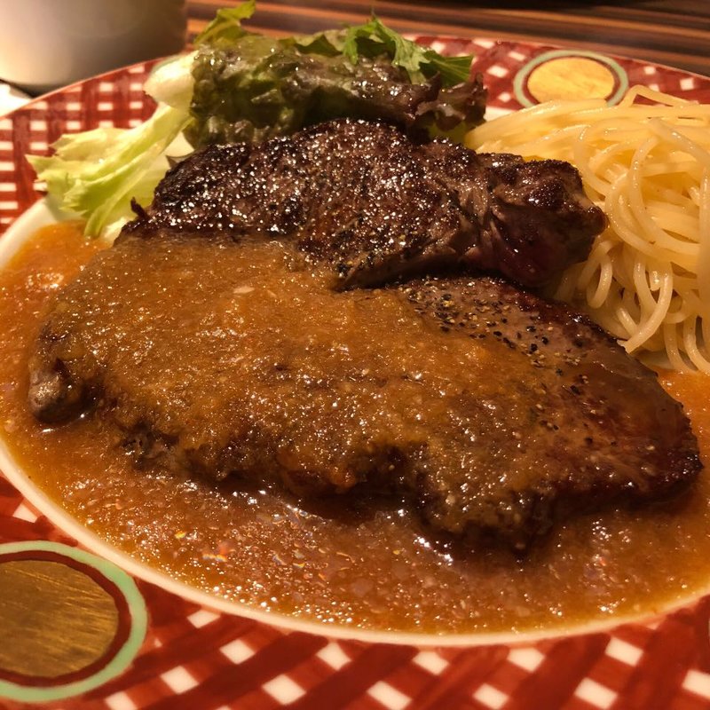 ステーキ定食(ナゴミ （Nagomi【旧店名】オスタリア・ダ・コバヤシ）)