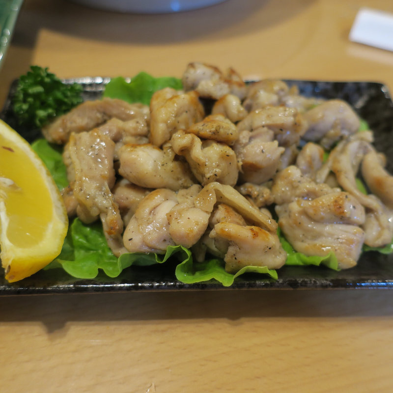 地鳥やきとり塩コショウ(ちゃんこ鍋井原)