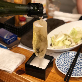 こぼしワイン（スパークリング）(焼鳥 十蔵 香椎店)