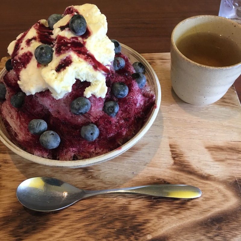 夏季氷：ブルーベリー(七 Coffee Roaster （ナナ コーヒーロースター）)