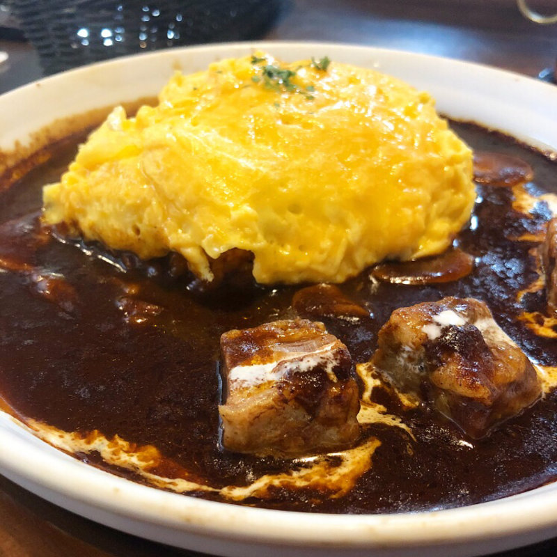 ハッシュドビーフオムライスドリア(星乃珈琲店 河原町店 )