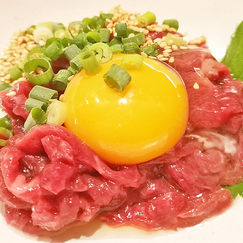 馬刺ユッケ(侍の台所 ようざん)