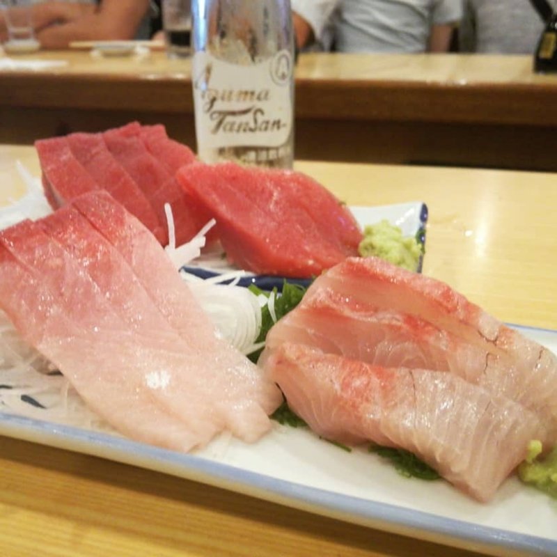マグロ刺身(魚三酒場 新小岩店 （うおさんさかば）)