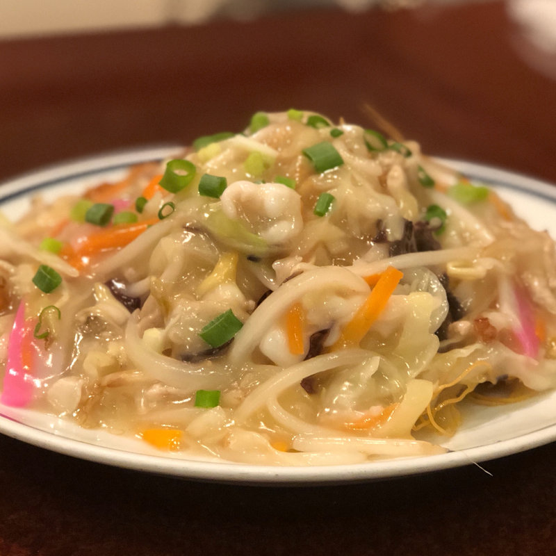 長崎皿うどん(細麺)(皇上皇 アミュプラザ長崎店)