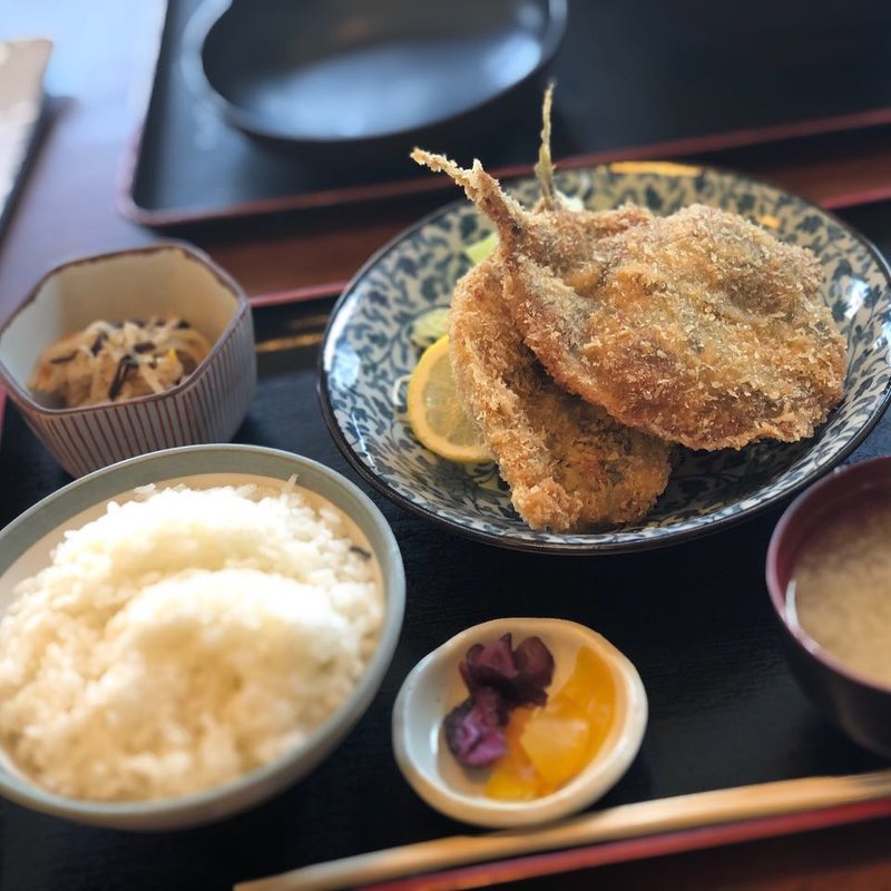 アジフライ定食(厚生食堂 )