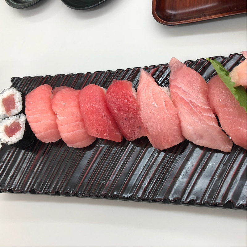 マグロの盛合せ(天下の台所 大起水産 海鮮レストラン 堺店)