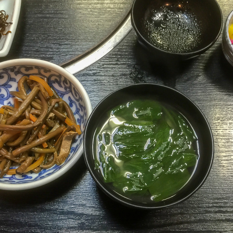 ホッケの定食(割烹 嶋村)