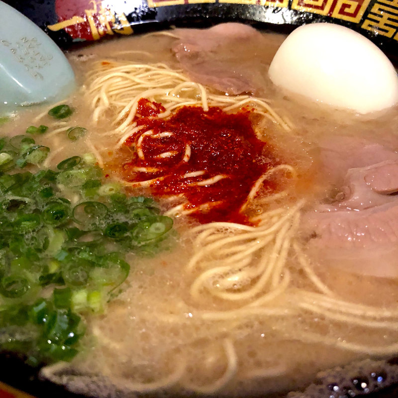 とんこつらーめん(一蘭 六本木店 （いちらん）)