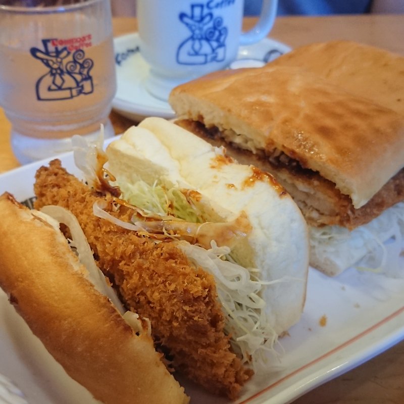 みそカツパン(コメダ珈琲店 安曇野豊科店 )