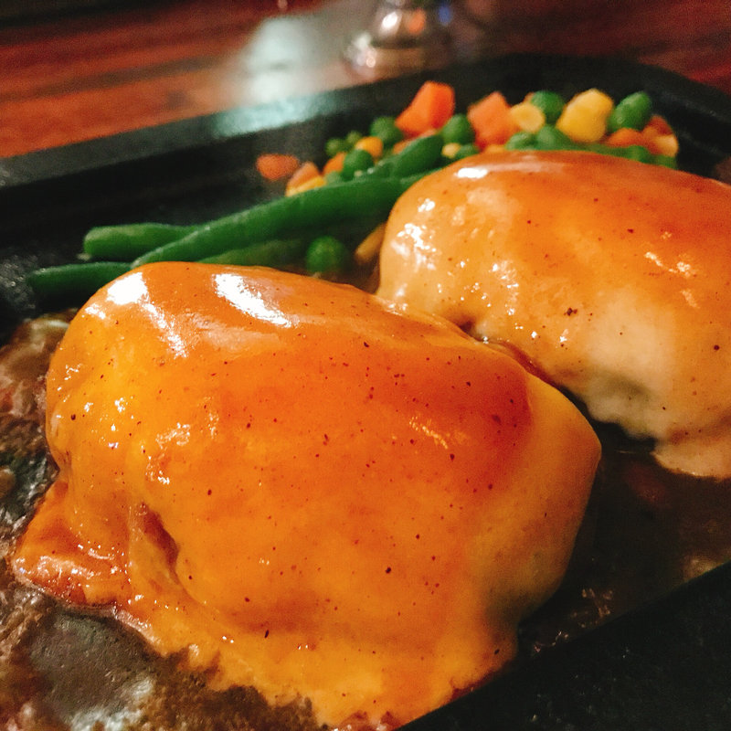 トリプルチーズハンバーグ(ゴールドラッシュ 本店 )