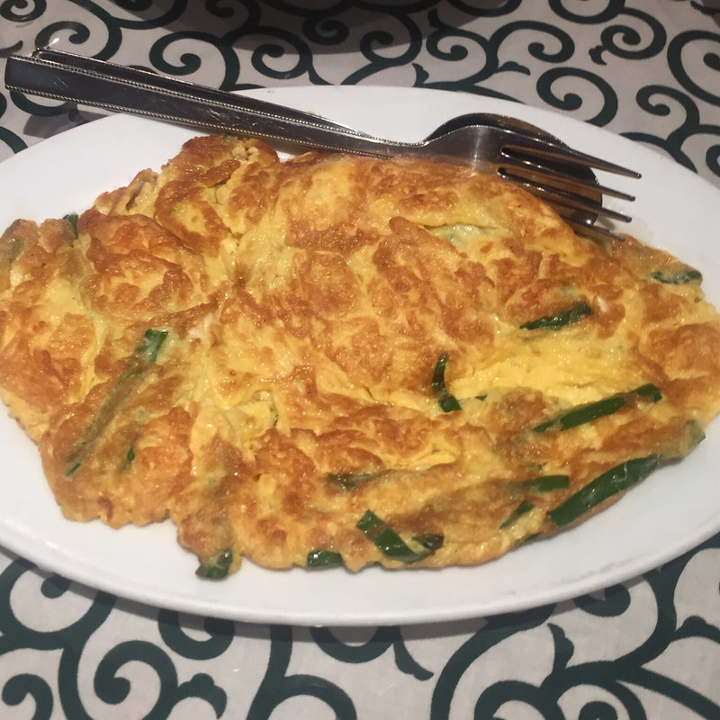 ニラ玉(中国名菜処 悟空)