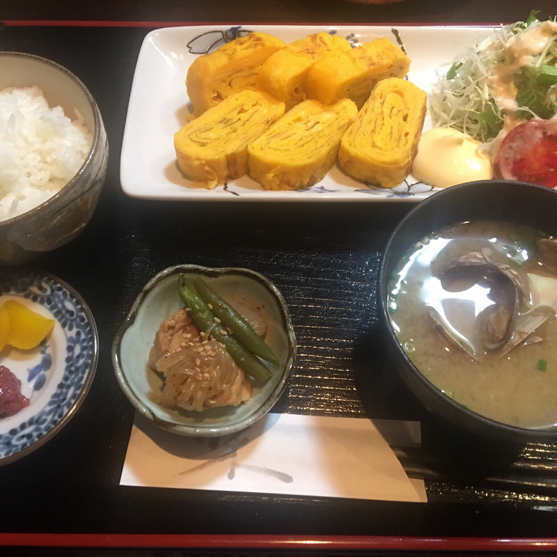 卵焼き定食(飯屋 だゑん 〜拿縁〜)