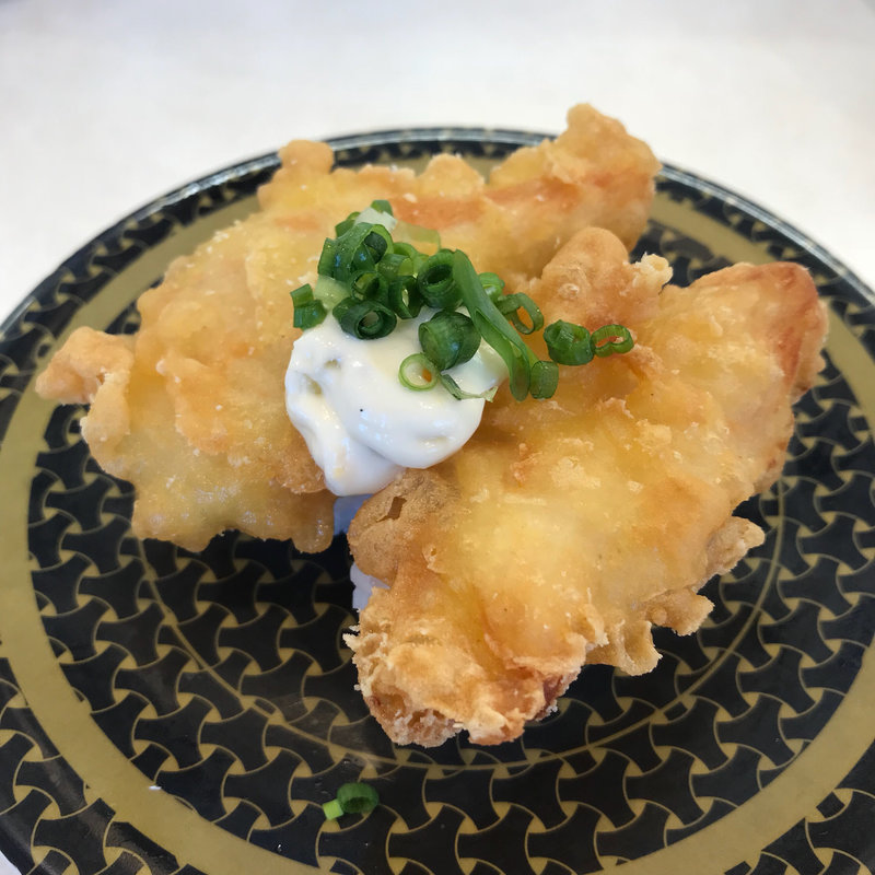 鶏天握り〈タルタルソース〉(はま寿司 西東京北町店)