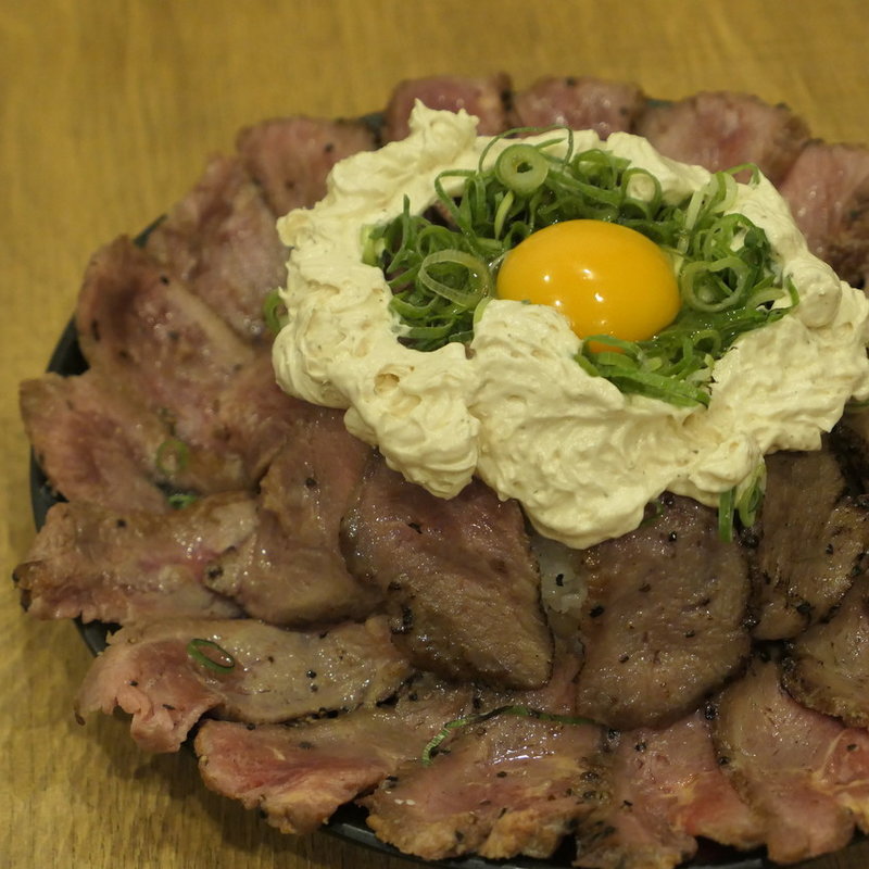 炙り富士山(牛かつ専門店 日本橋 富士)