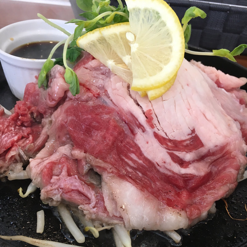 牛匠隠れ名物 黒毛和牛レモンステーキセット(牛匠 長丘店)