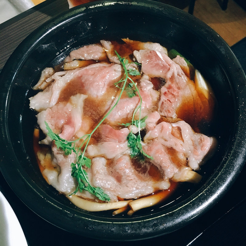 和牛リブロースすき焼き(俺のやきとり 蒲田)