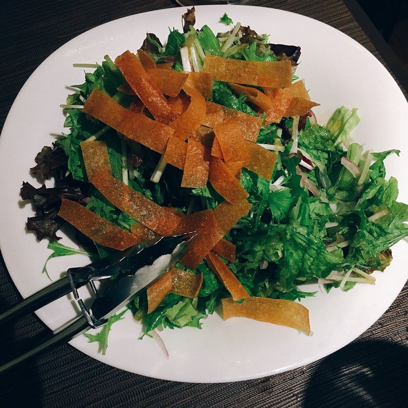 シンプルなグリーンサラダ(ハーフ)(俺のやきとり 蒲田)