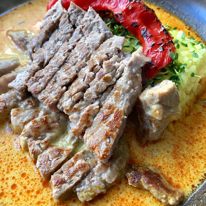 豚肩ロースステーキカレー(R Sri Lanka（R スリランカ）)