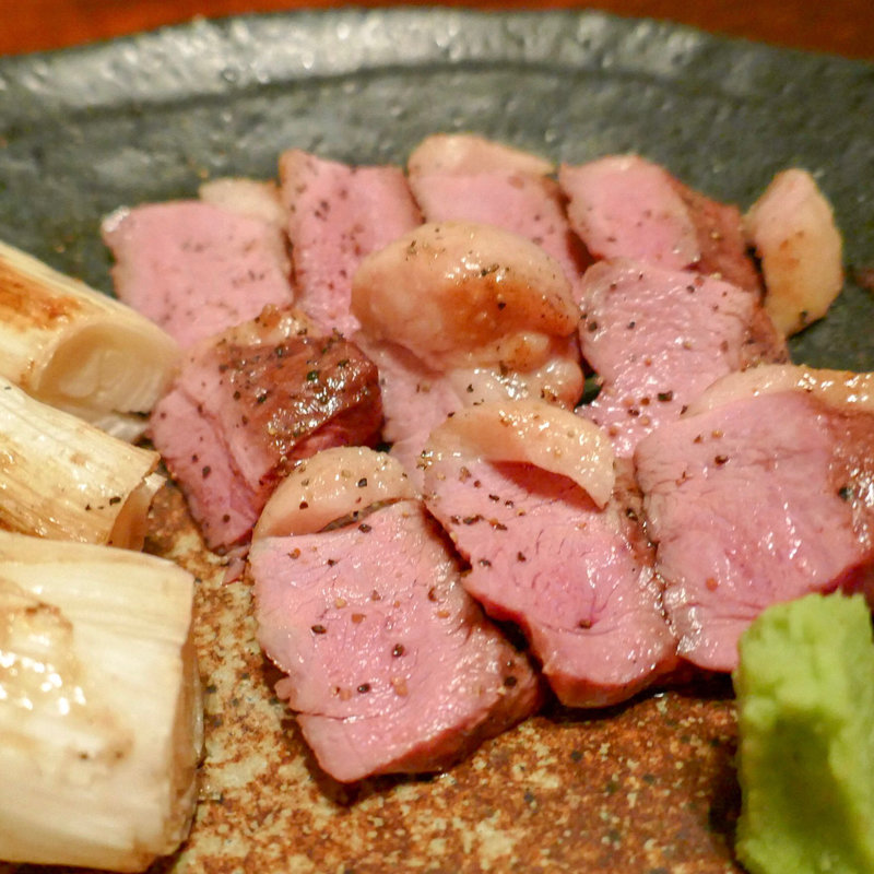 地鴨網焼(こすげ )