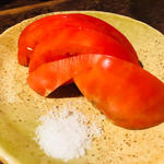 冷やしトマト(朝日食堂)