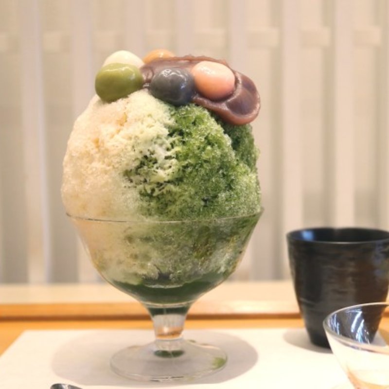 宇治ミルクしるこ白玉(緋毬)